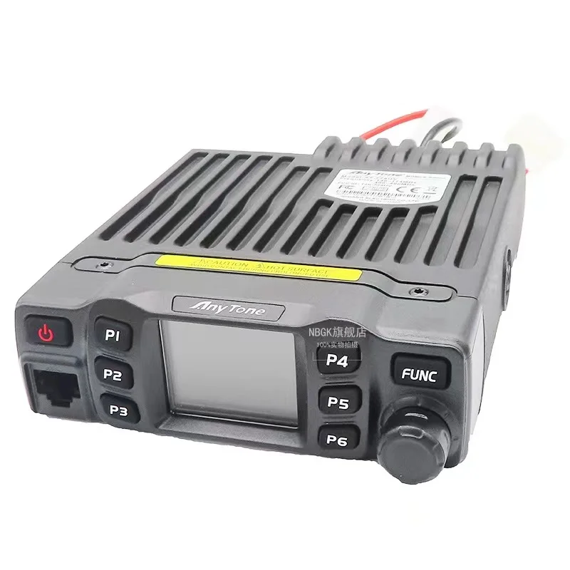 AnyTone AT-778UV Dual Band Transceptor Mini 25W Estação de Rádio Móvel VHF 136-174 UHF 400-480MHz Rádio Do Carro Amador Walkie Talkie