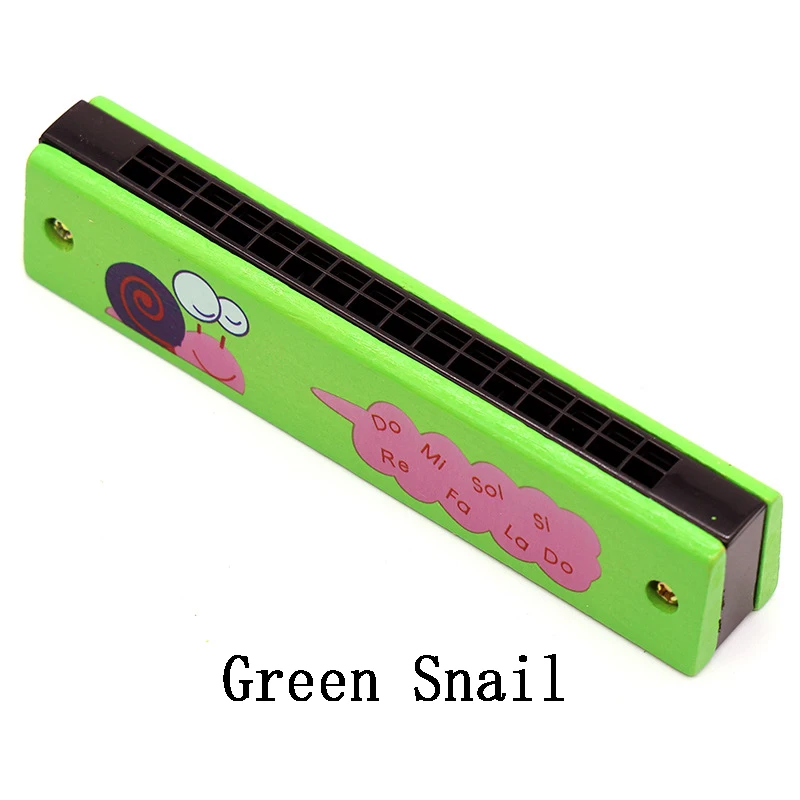 Kinderen Houten Mondharmonica Muziekinstrument Speelgoed Muziek Leermiddelen Puzzel Vroeg Onderwijs Kleuterschool Beginners TMZ