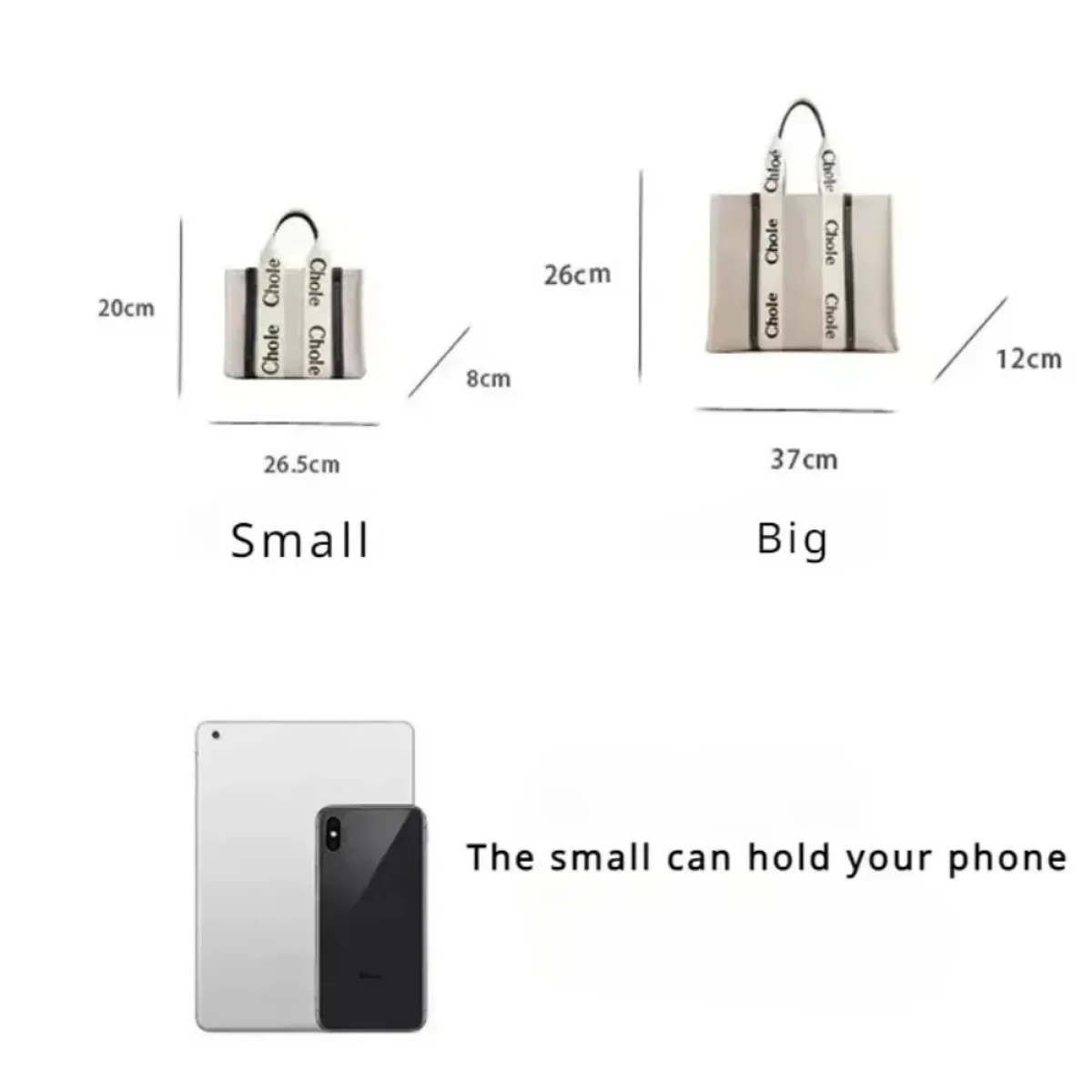 Women Handbag Classic Letters Canvas Bag Trendy Designer Handbag Large Capacity Shopping Bag Ladies Crossbody Bags Holiday Gifts