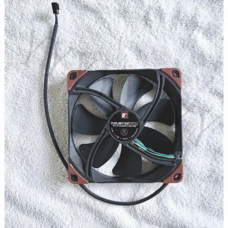 

Охлаждающий вентилятор для ПК Noctua NF-A14 PWM Industrial PPC-2000 для тяжелых условий эксплуатации IP67 140 мм 4-контактный