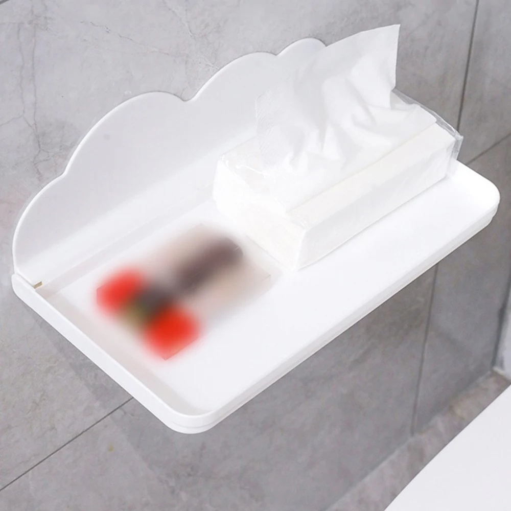 Bathroom Storage Rack Widely Used Foldable Storage Rack Home Storage Wall-mounted Storage Rack Punch-free Punch-free Bracket