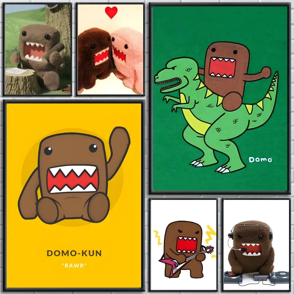 Anime D-domo Kun Poster Trendy And Easy-to-Apply Wall Art Stickers For Home Decor And Dorm Room Walls
