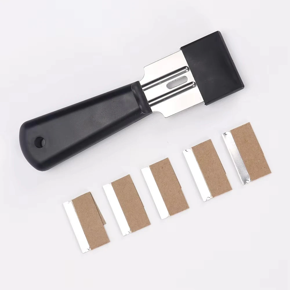 1PCS Stainless Steel Leather Cutter – Knife for Leather Craft DIY & Manual Cutting with Replaceable Blade LK-AA222