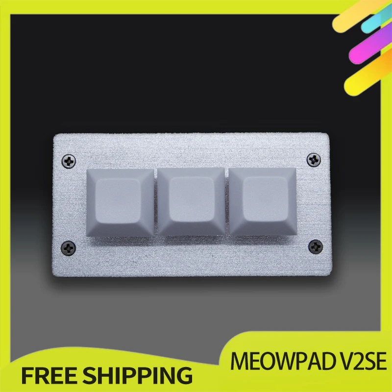 Meowpad V2se Magnetic Axis Keypad 3key Usb Osu Keyboard Custom Programming Low Delay Portable Keyboard Music Game Keyboard Gift