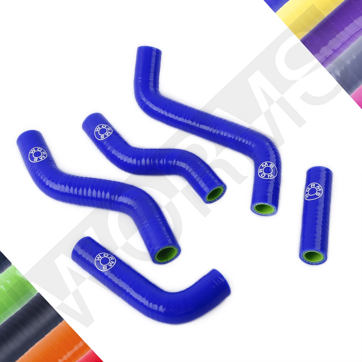 

For Suzuki RMZ250 RMZ 250 2007 2008 Motorcycle Silicone Radiator Coolant Hose Pipe Kit