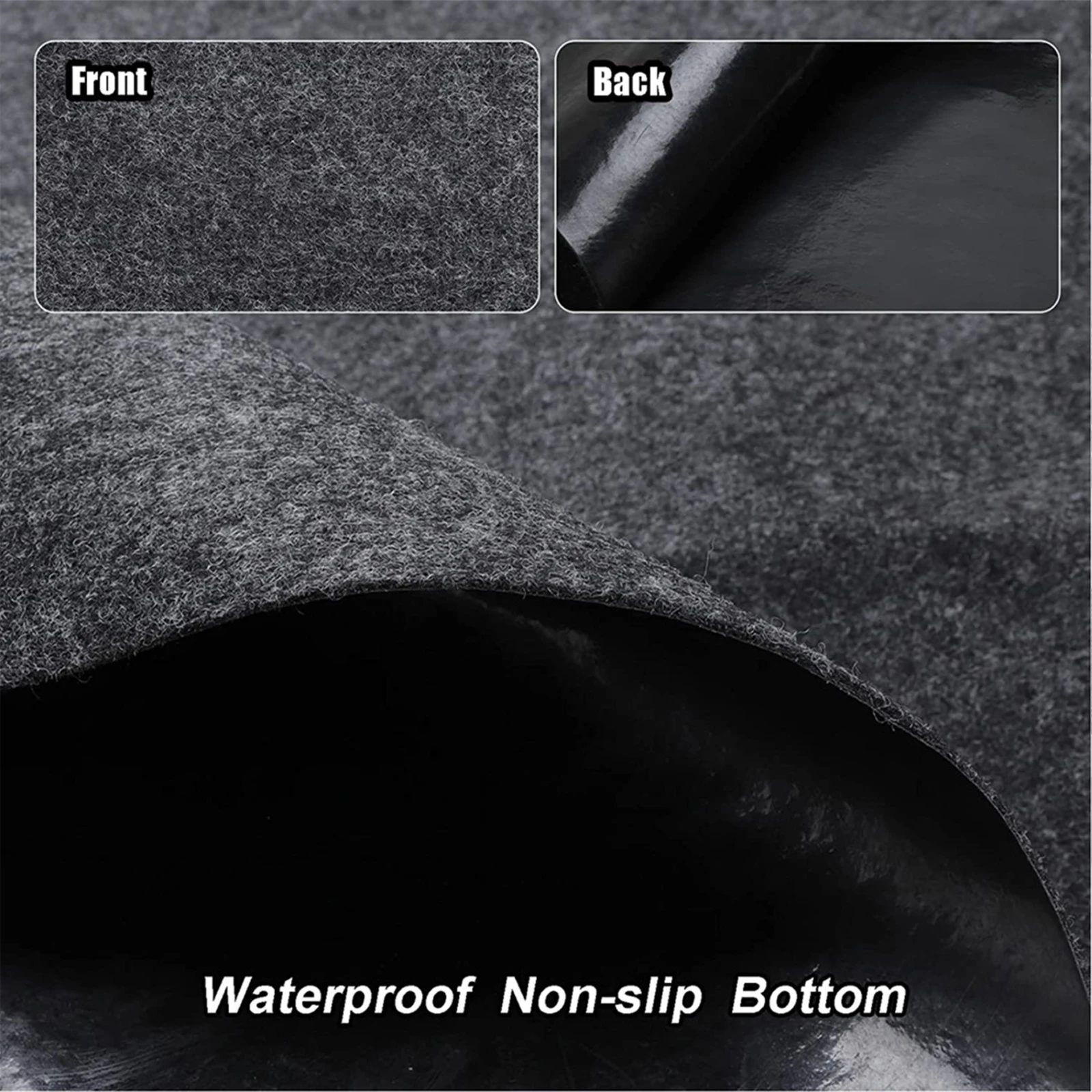 Generic Garage Floor Mat Garage Floor Protector Portable Anti Slip Oil Spill Mat Absorbent Oil Pad Garage Mat for Repair