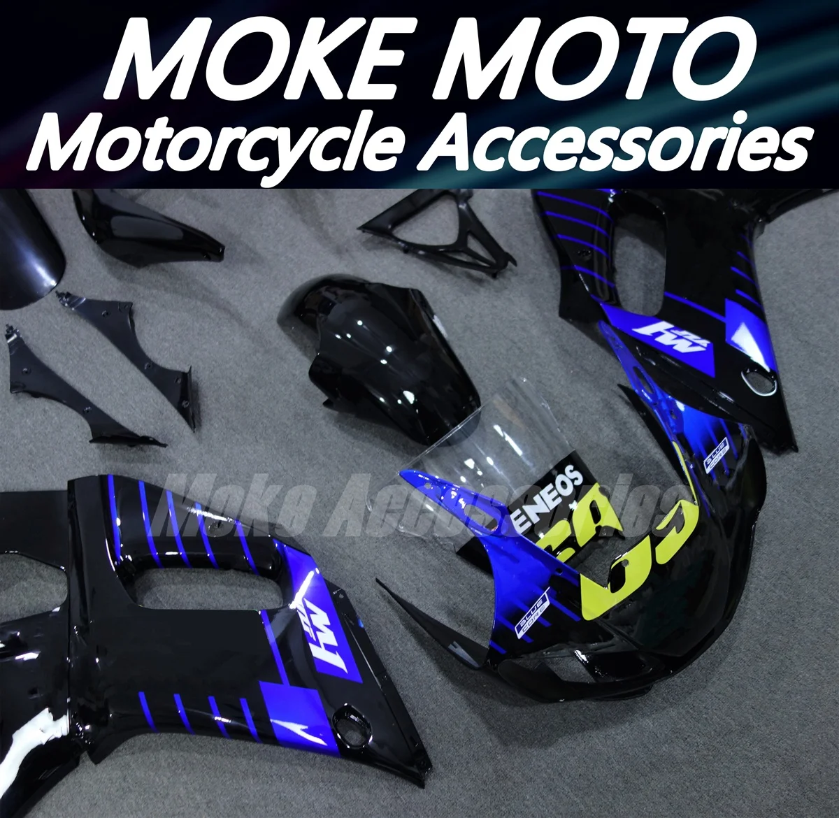 Motorcycle Fairings Kit Fit For Yzf R6 1998 1999 2000 2001 2002 Bodywork Set High Quality Abs Injection New Black Blue Green