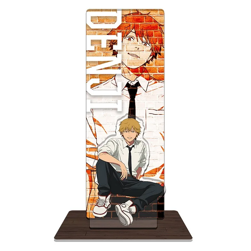 Chainsaw Man Anime Acrylic Stand Model Denji Makima Cosplay  Characters Ornament Accessories Collect Gifts Toy