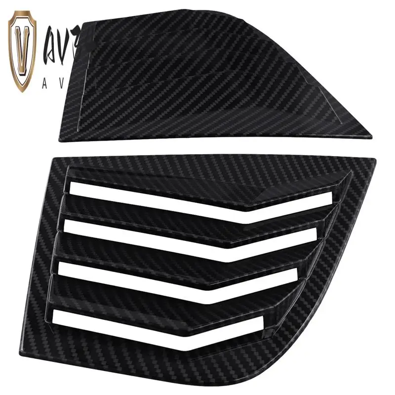 

AV34-автомобильные аксессуары, задняя жалюзи, оконная боковая крышка, накладка, наклейка, вентиляционный совок для Kia Stinger 2018-2023