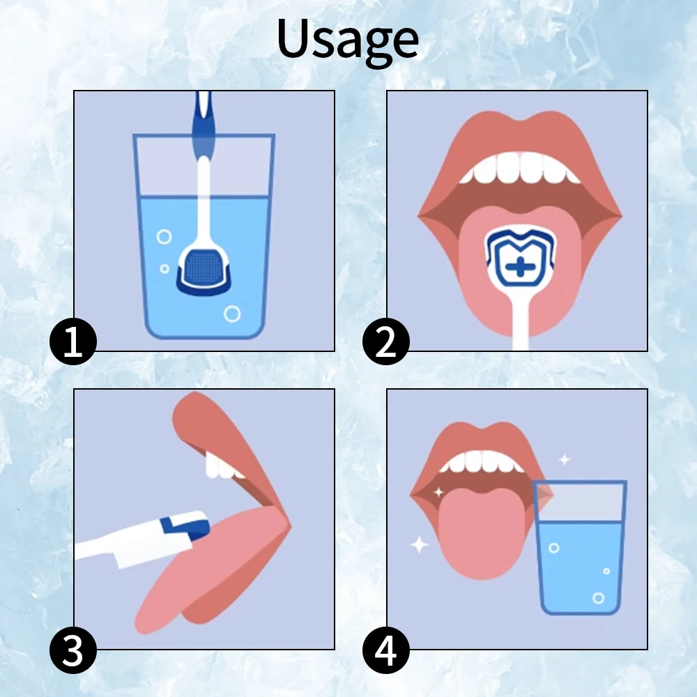 10 buah pembersih lidah dengan sikat pengikis yang dapat digunakan kembali untuk sikat pembersih mulut lidah alat perawatan kesehatan napas segar
