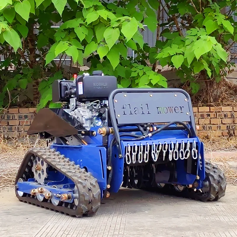 قاطع غاز مخصص محرك قوي لحديقة المنزل يستخدم جزازة العشب بجهاز التحكم عن بعد