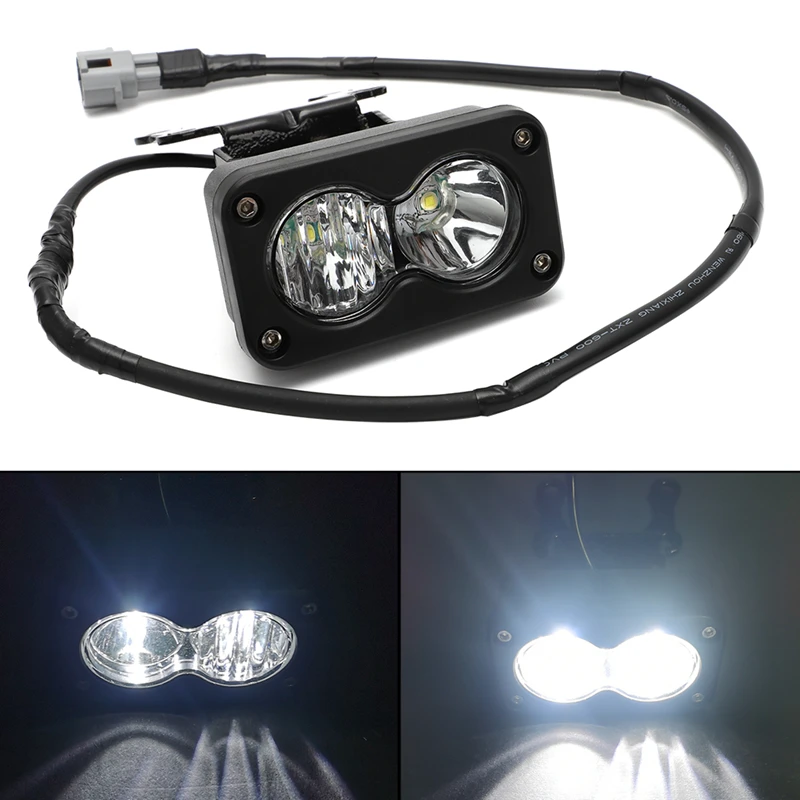 For Sur Ron SurRon Segway Talaria Headlight Switch White Spot Flood Led Pod Combo Kit Plug N Play Waterproof