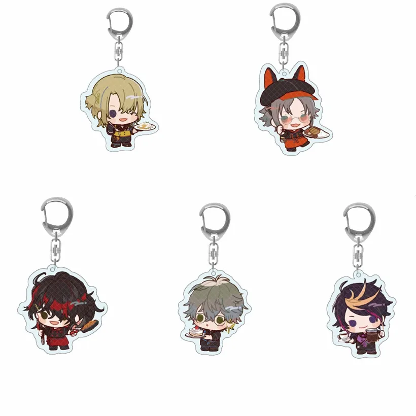 Spel Vox Akuma Luca Kaneshiro Ike Eveland Mysta Rias Shu Yamino Sleutelhanger Pop Anime Acryl Sleutelhanger Hanger Voor Cadeau