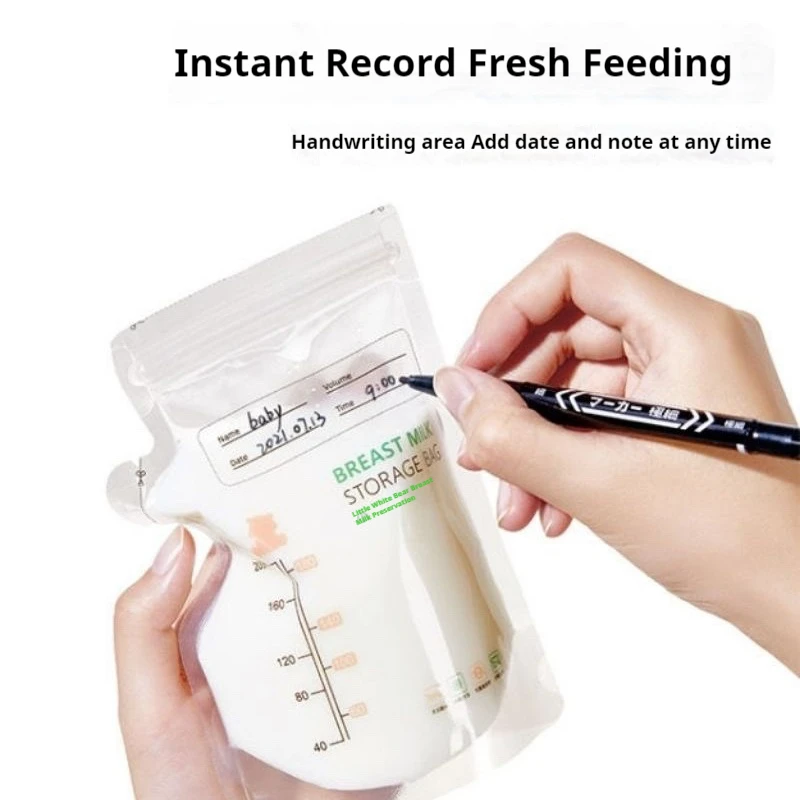 Snow Bear breastmilk storage bag 200ml/30pcs