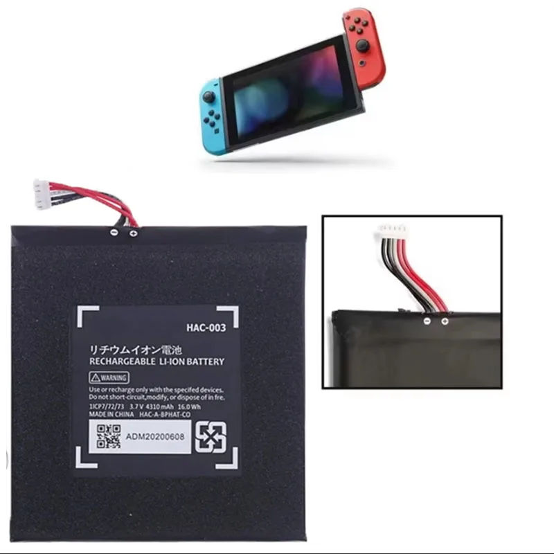 4310mAh HAC-003 HAC003 Nuova batteria ricaricabile per HAC 003 NS Switch Console di gioco HAC-001 4310mAh batterie