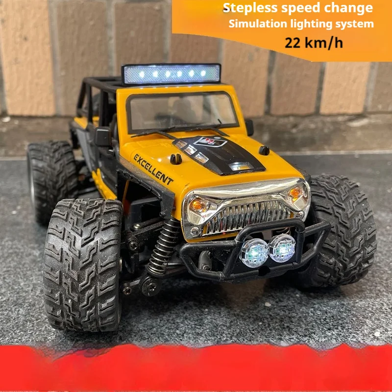 

Wltoys 22201 Electric Two Wheel Drive Wrangler With Lights Remote Control Off-Road Drifting Vehicle 1:22 Model Toy Car