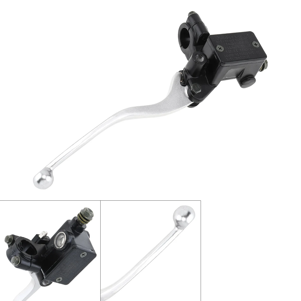 

22MM M8 / M10 Motorcycle Upper Front Brake Clutch Master Cylinder CNC Clutch Pump Reservoir Pump Lever Left Right for Honda