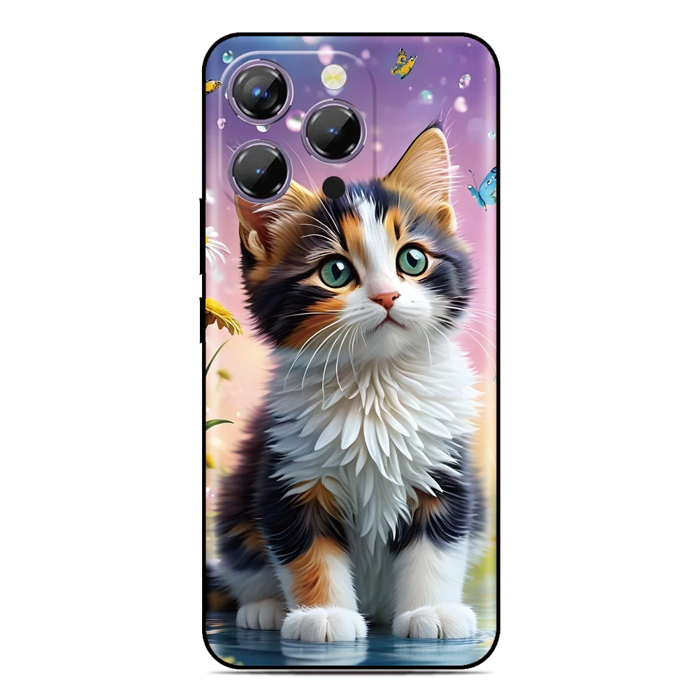 Picture Kitten Phone Case For UMIDIGI G9 G9A G9C G9X Note 90 90A G5 G6 C1 G2 G1 A9 A11s A11 A13 Pro Max Bison GT GT2 X20 Cover