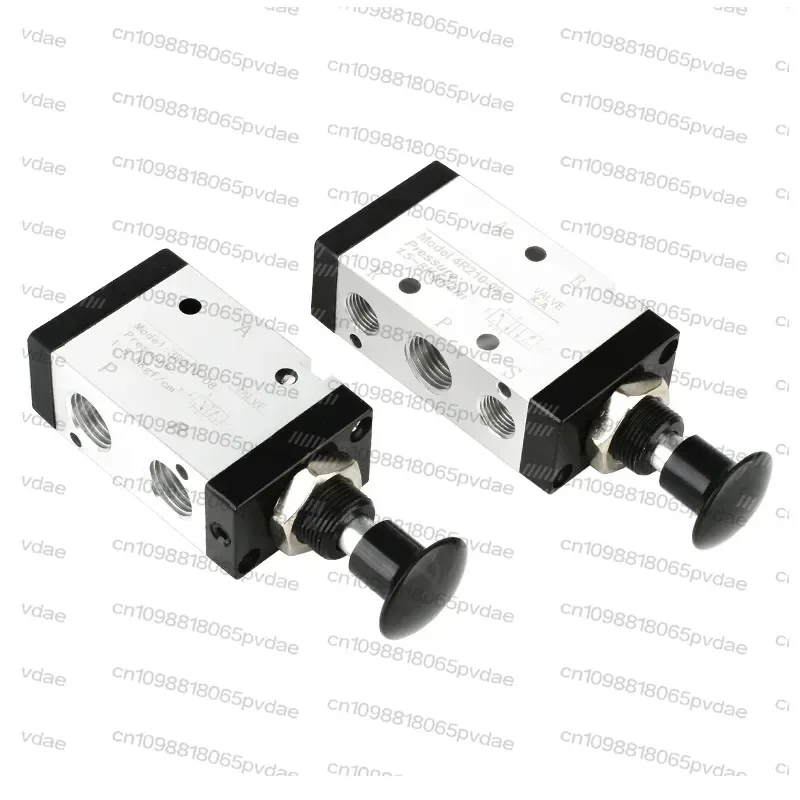 Tool Parts 2 position 3 way 3R110-06 3R210-06 3R210-08 3R310-10 3R410-15 Hand Push Pull Pneumatic Air Valve