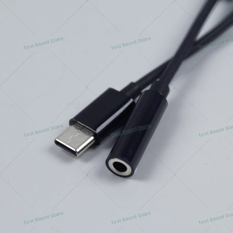 1 قطعة USB Type-C إلى 3.5 مللي متر محول سماعة الرأس العالمي الرقمية رقاقة USB C إلى كابل AUX آيفون 15 16 سامسونج غالاكسي S22 S21 S20