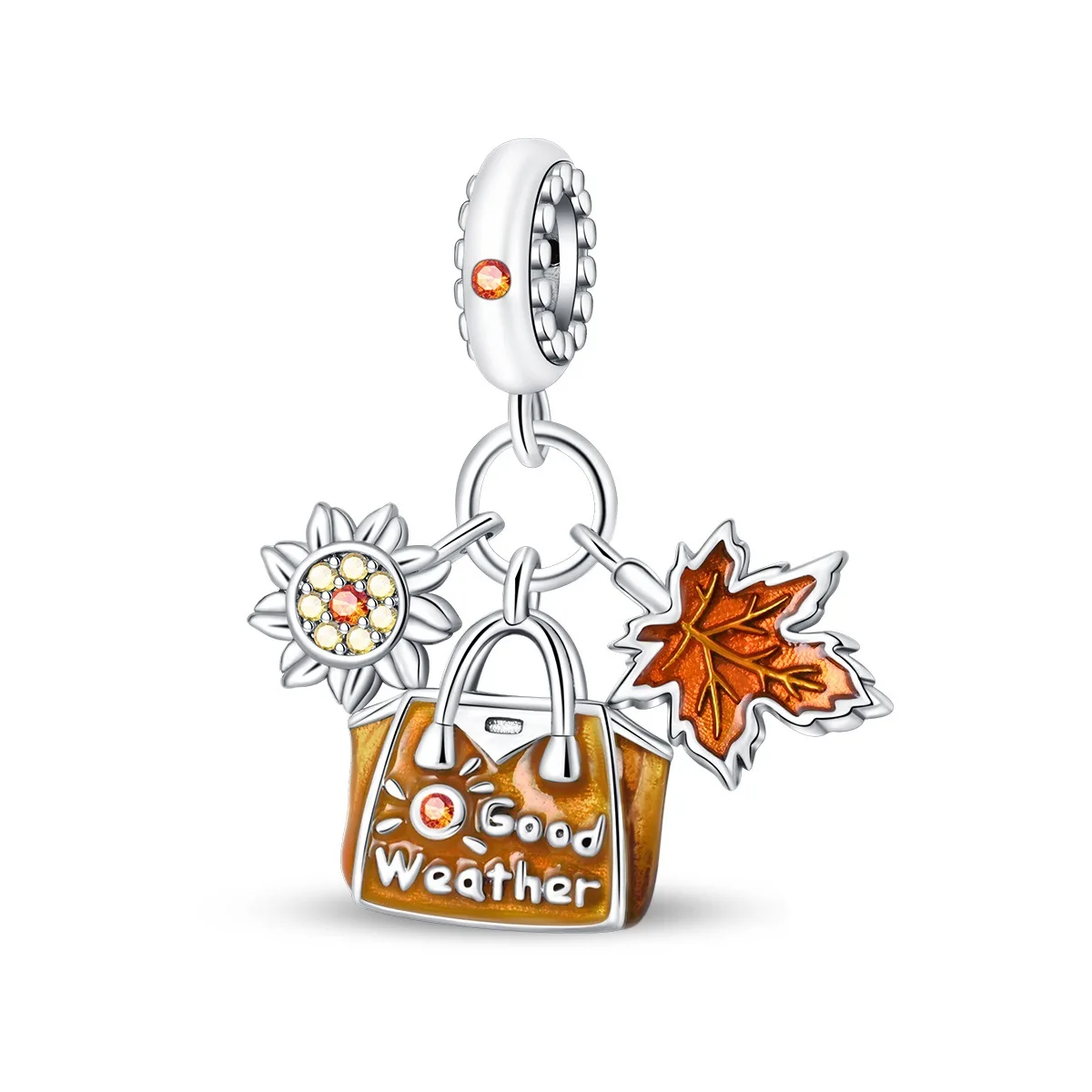 Original Charms Silver Plated Beads for DIY Bracelet Making