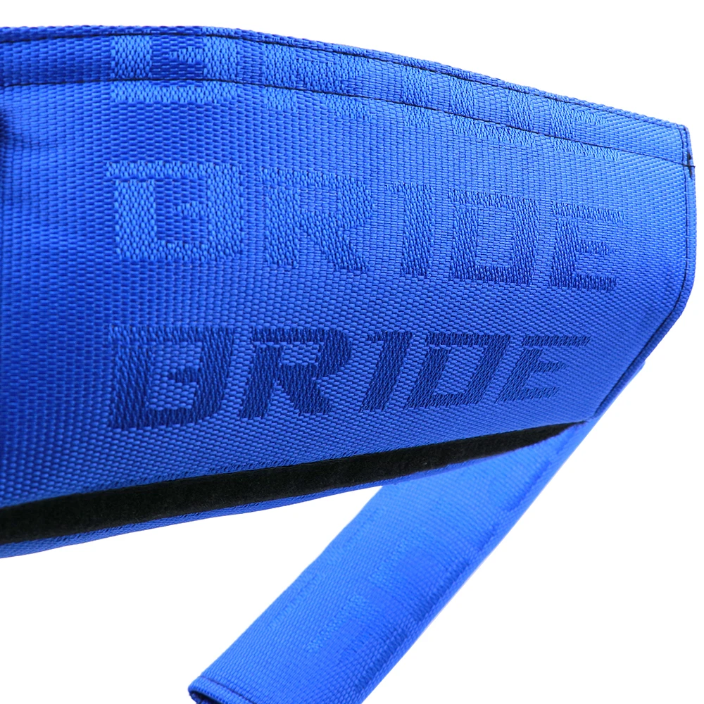 JDM Style Bride Hyper Fabric Seat Belt Cover Shoulder Strap Pads for for Universal Car