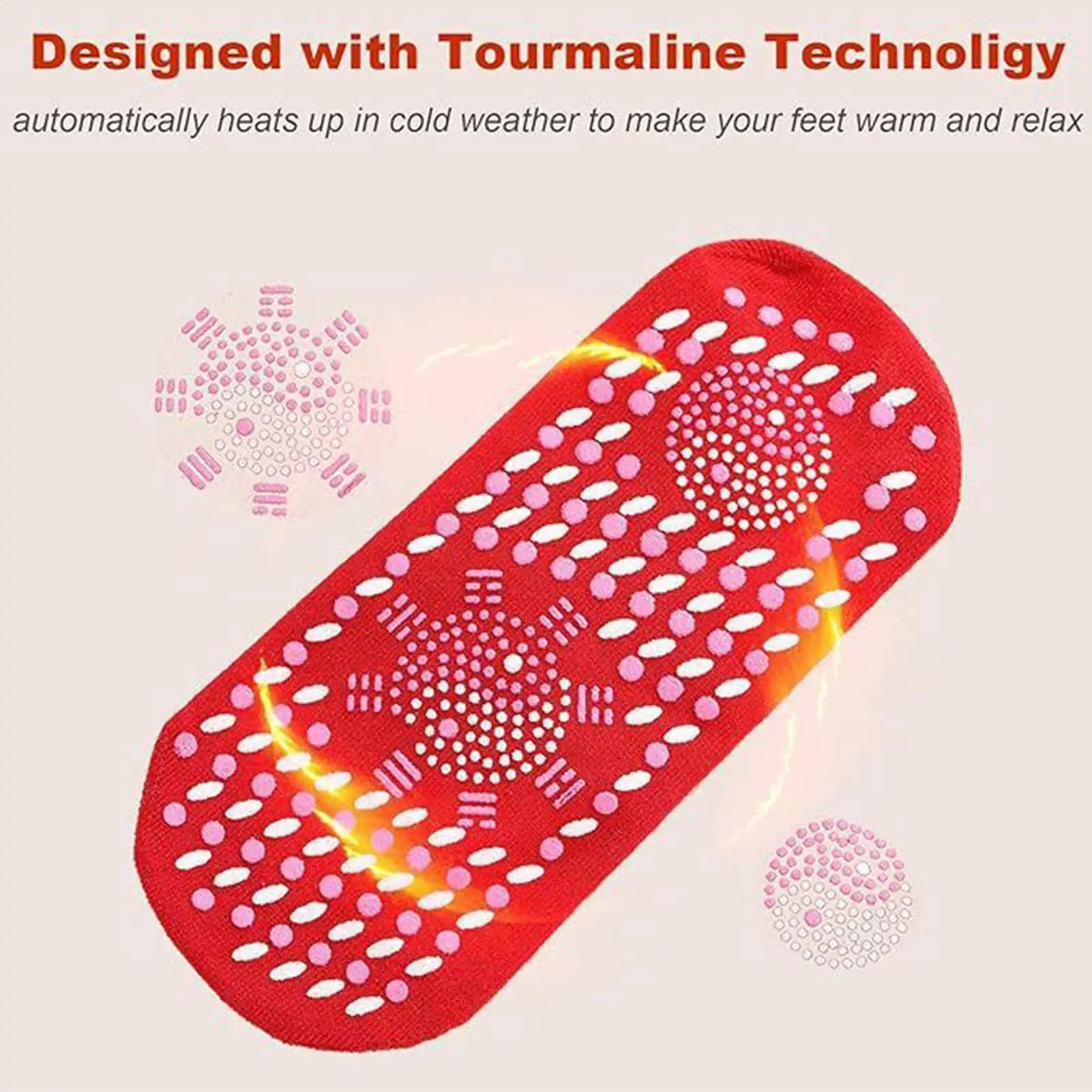 

Heating Socks For Men Slimming Massage Foot Warmer Self-Heating Thermal Socks For Outdoor Working Skating Skiing Camping Fishing