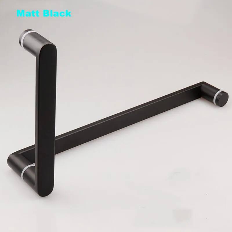 Imagem -03 - Deslizante Porta de Vidro L-shaped Três Furos Tubo Quadrado 225*425h300 Aço Inoxidável 304