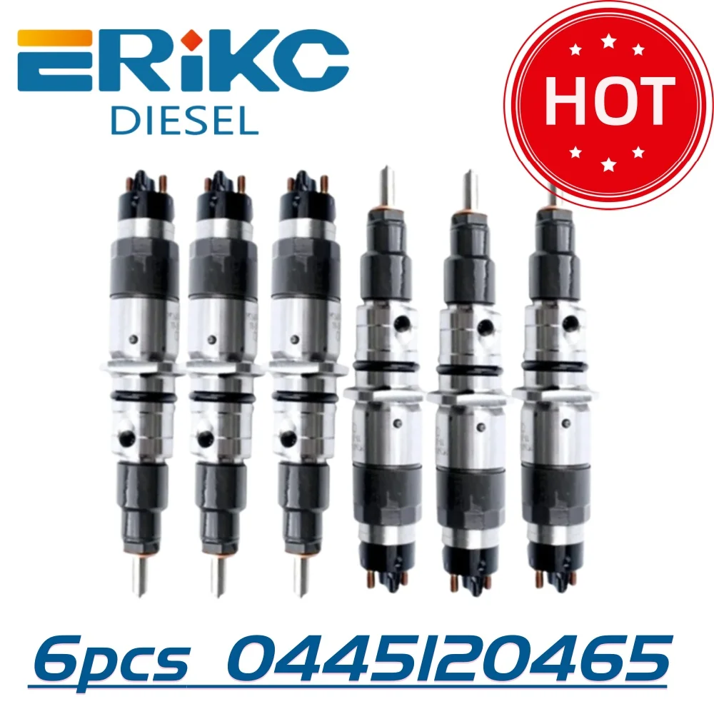 

6 шт. 0445120465 Форсунка Common Rail в сборе 0 445 120 465 CR Двигатель Дизельного топлива Форсунка 0445 120 465