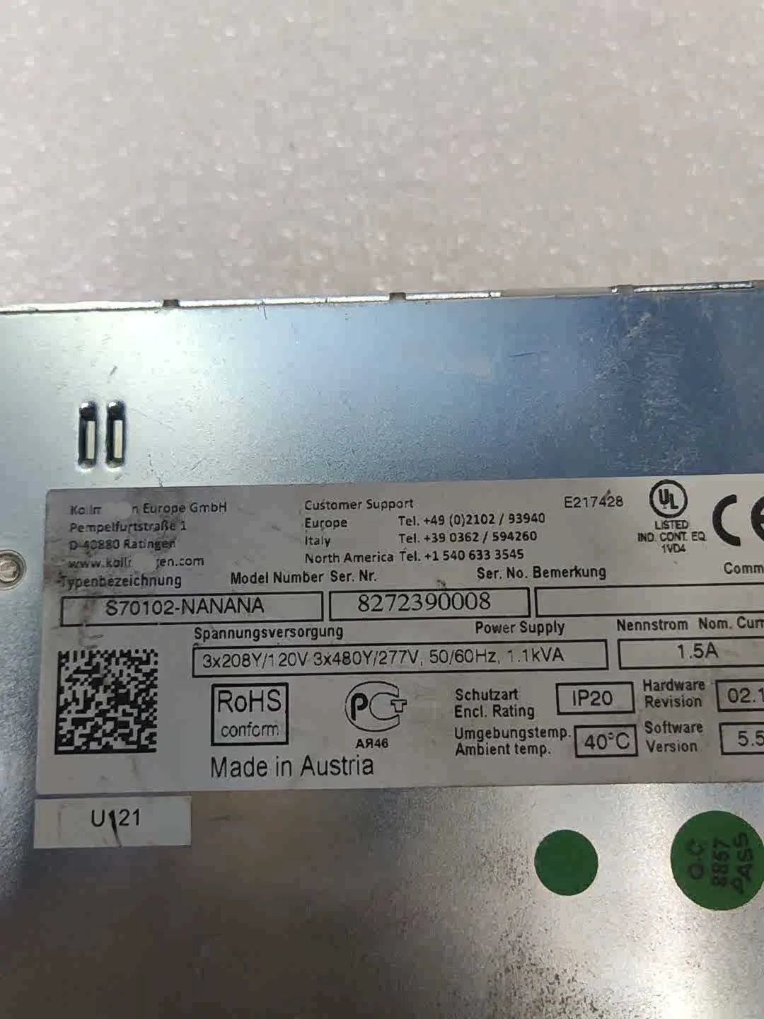 S70102-NANANA Servo Drive for Kollmorgen