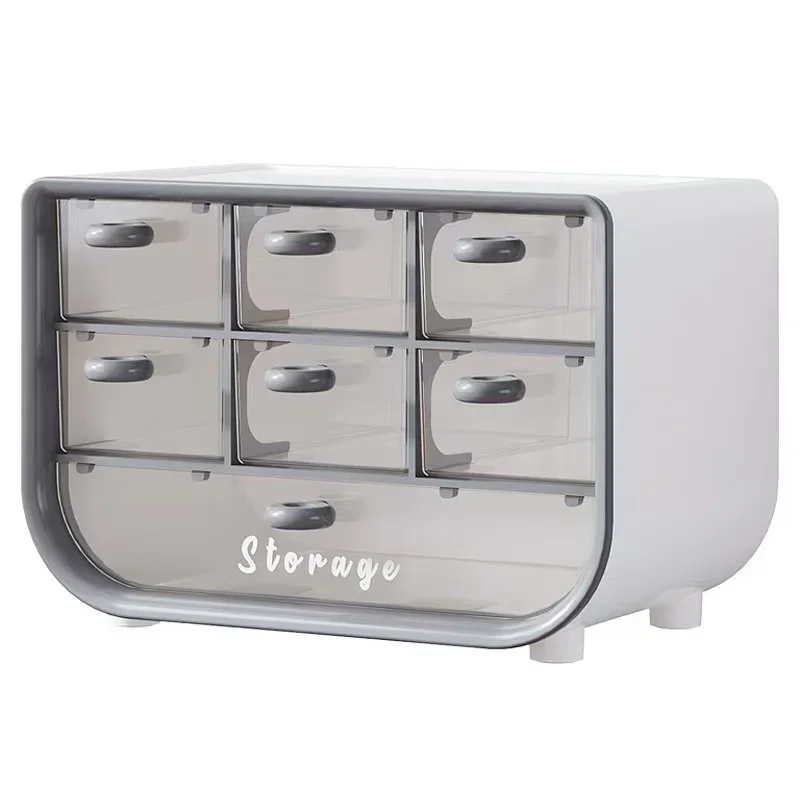 Multifunctional Stationery Organizer 9 Grids Pen Holder Transparent Storage Desk Large Capacity Office Accessories Box School