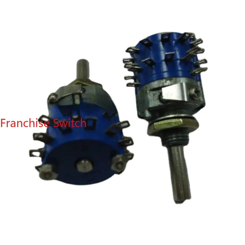 

Precision Change-over Switch Rotary Band 2Layer 3 Knife 2Gear 20 Round Handle 4MM Thin Shaft