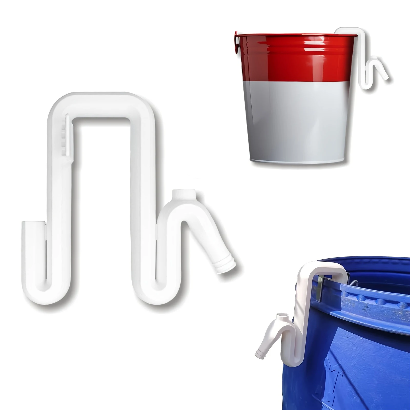 Self Priming Siphon Hose No-Drill Overflow Pipe Effortless Auto Drain & Fill Rainwater Transfer & Overflow Pipe Solution
