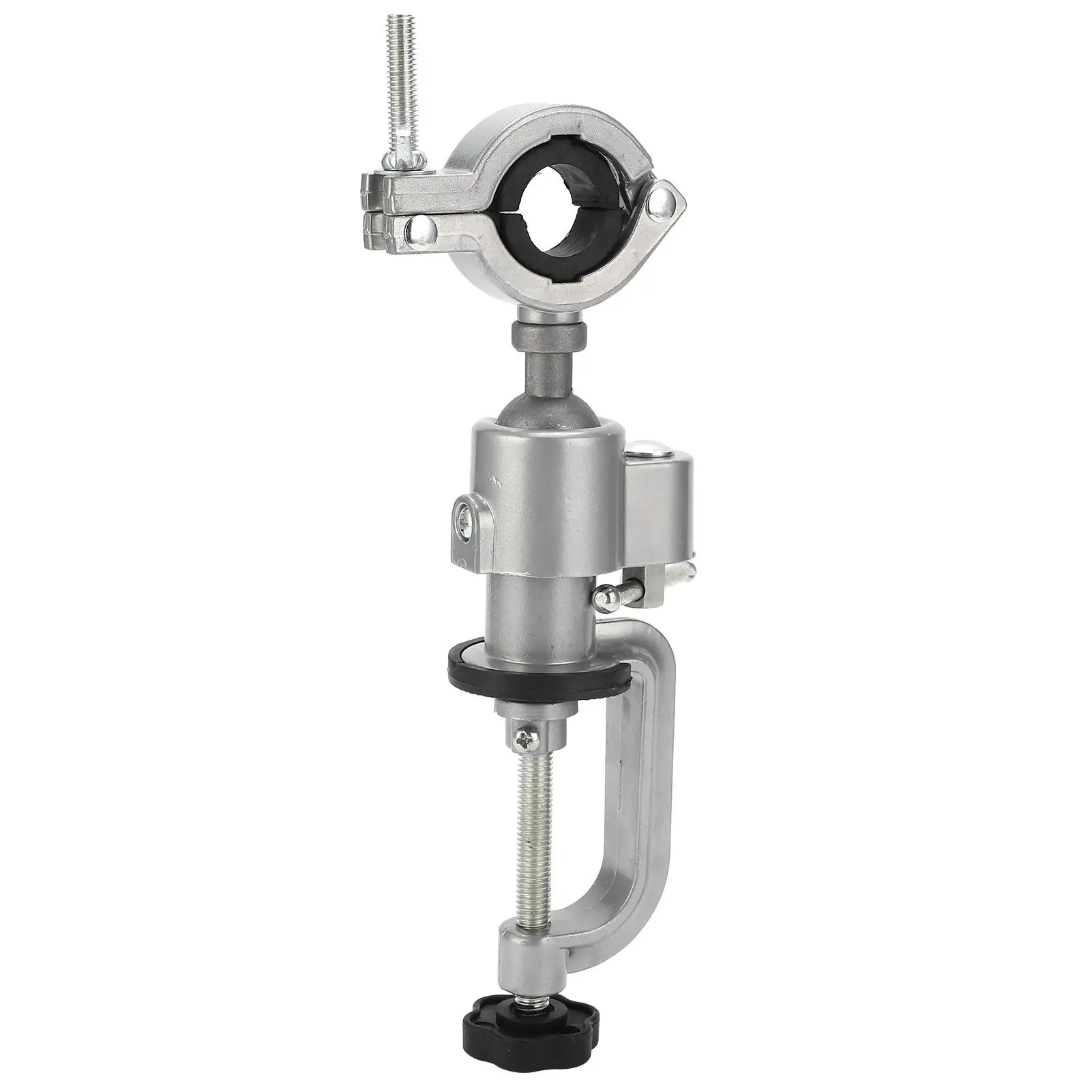 Supporto per supporto per trapano elettrico Morsetto per morsa da banco regolabile Set di strumenti per staffa di riparazione rotante multifunzionale