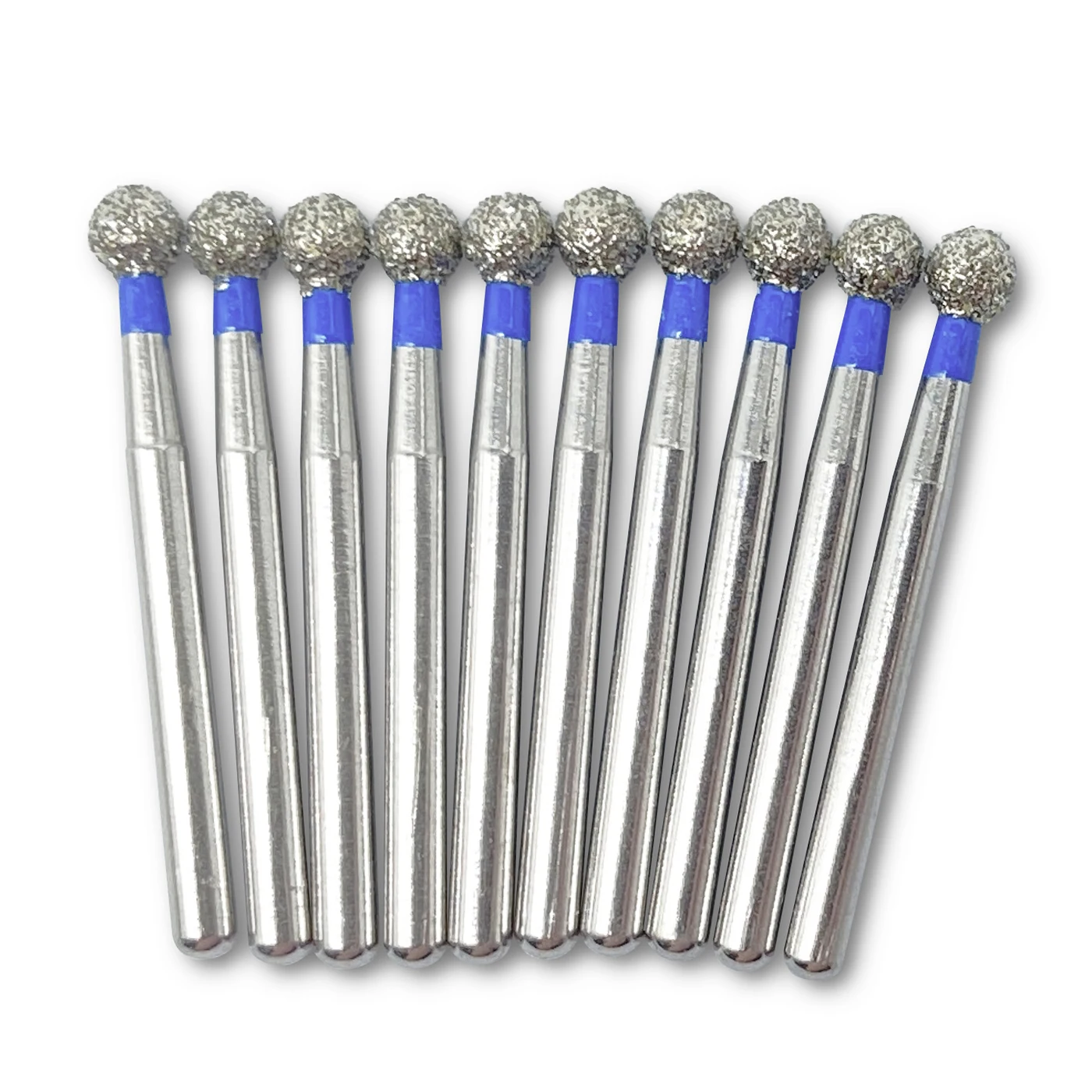 10Pcs/Pack WellCK Dental Diamond Burs Drill 59 Sizes FG 1.6mm Bur for High Speed Handpiece Dentistry Tools