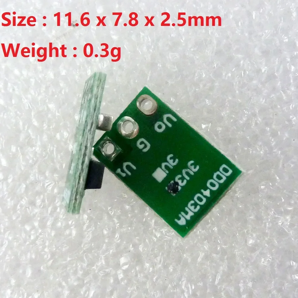 2 Pcs DD0403MA 3.3-6V to 3V 3.3V DC-DC Converter Step-Down Power Supply Buck LDO Module repl AMS1117-3.3 Power Supply Board