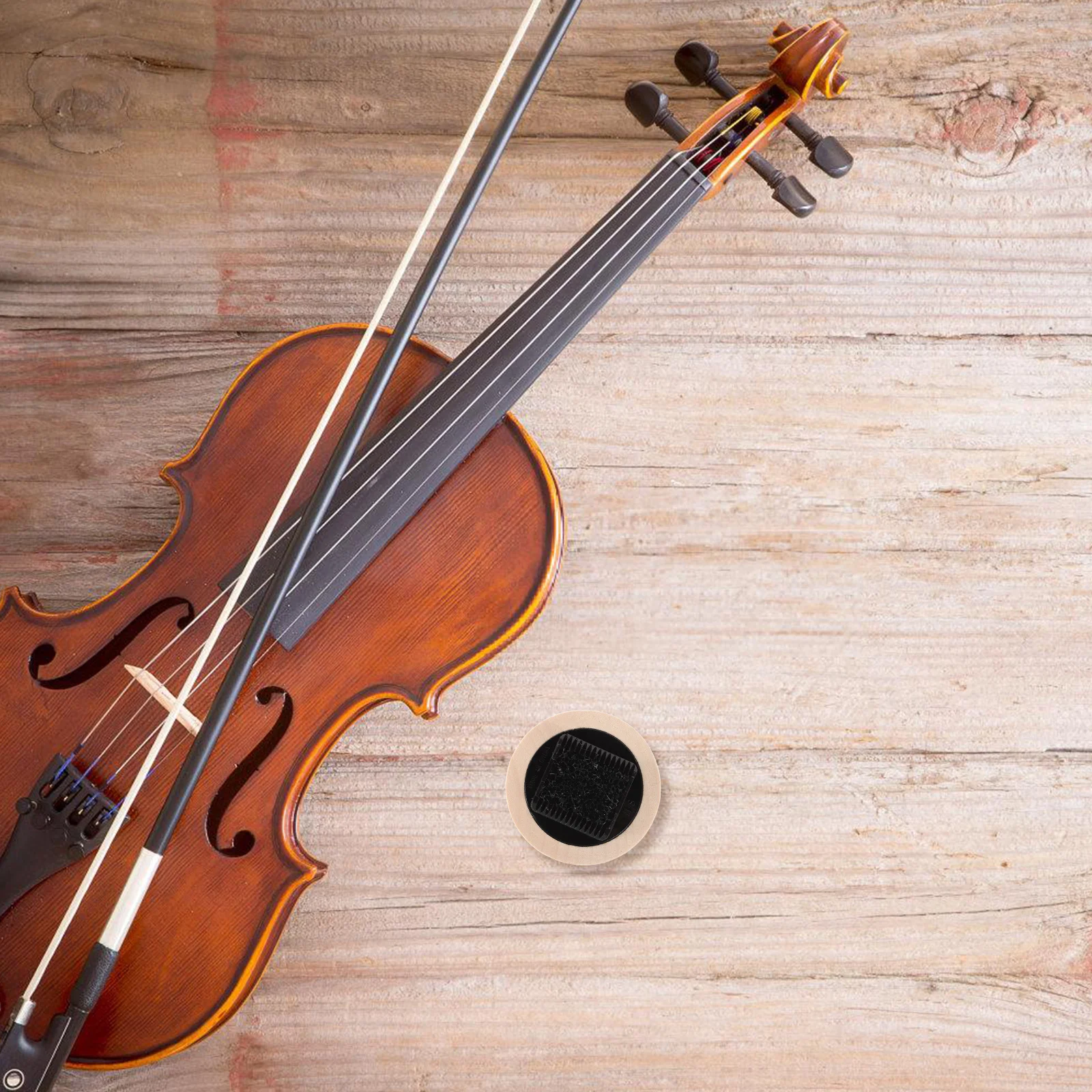 

Violin Bow Hair Combing Machine Brush Cleaner Instrument Cello Rosins Spreader Accessories Wood