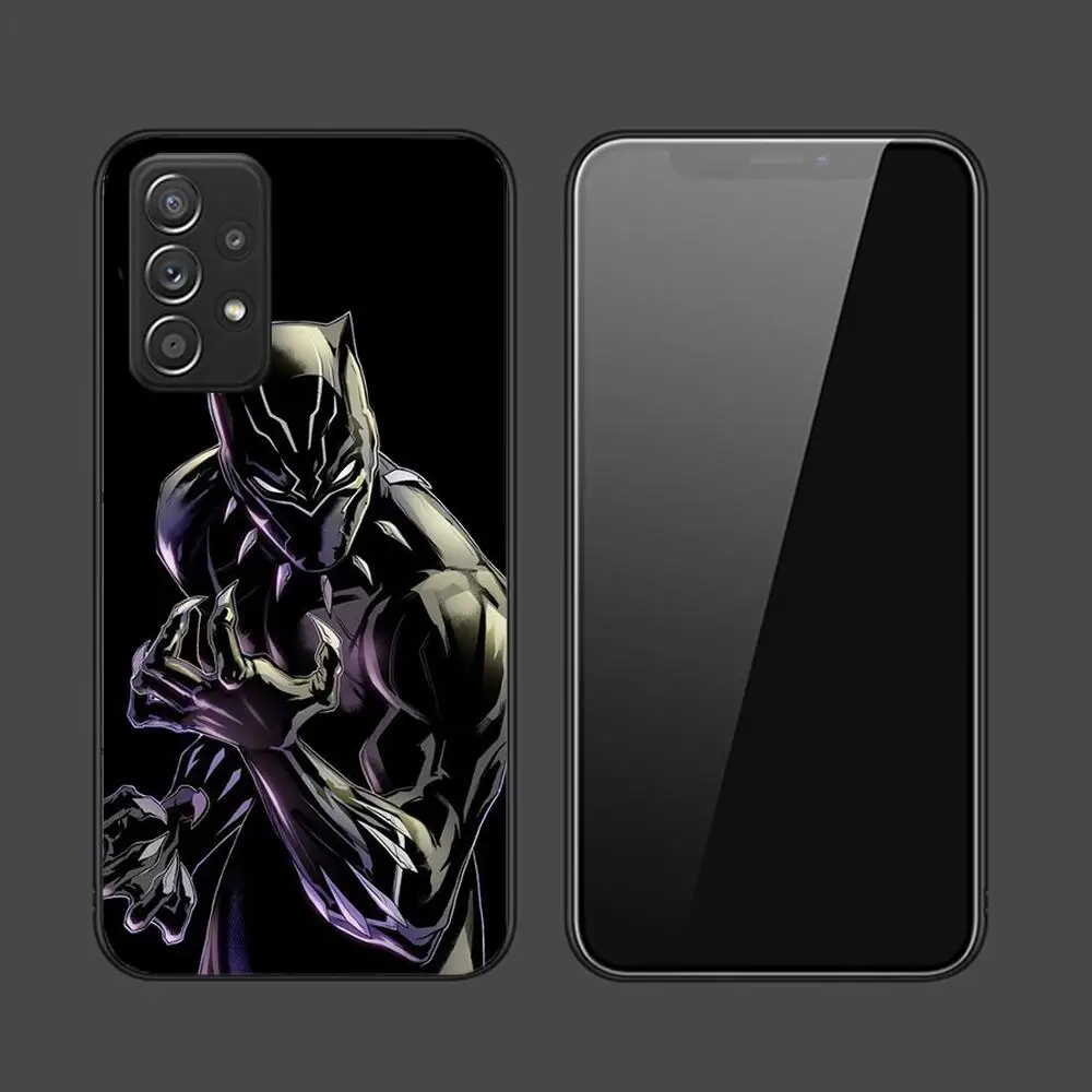 Marvel Black Panther TPU Phone Case For Samsung Galaxy A13 A52 A53 A73 A32 A51 A22 A12 A20e A50 A21 A72 A70 S 4G 5G Luxury Cover image 6
