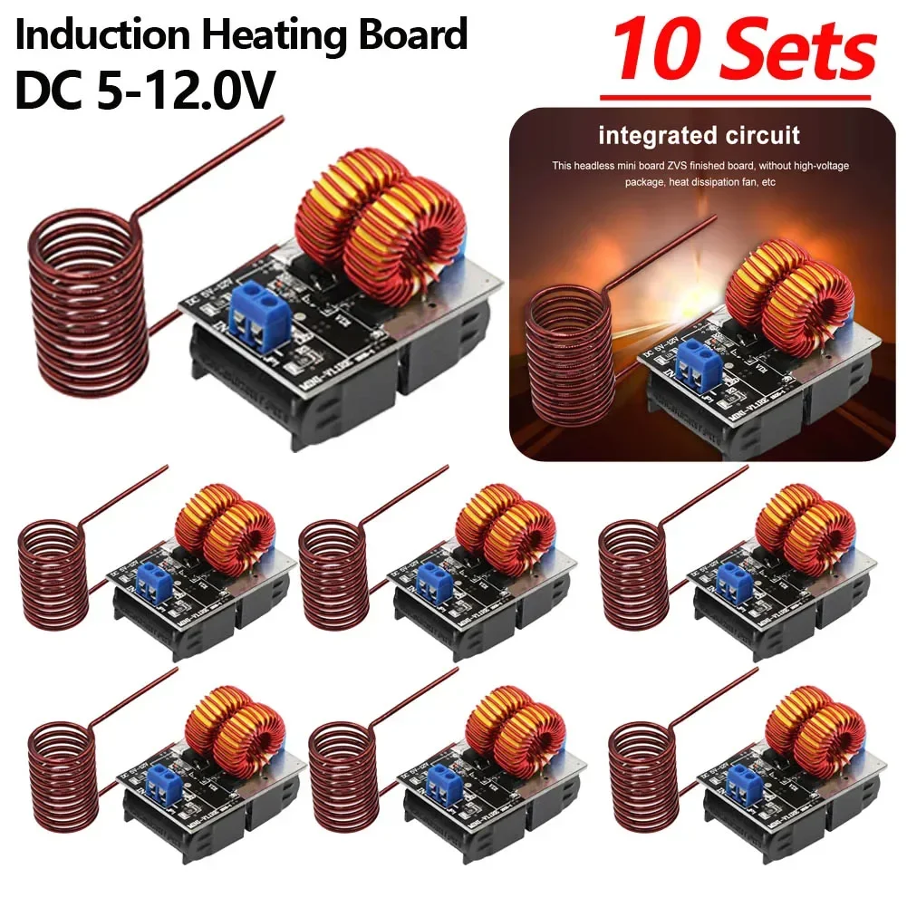 120 واط صغير ZVS لوحة التدفئة التعريفي تيار مستمر 5-12.0 فولت جهد الإدخال سخان حثي عالية التردد قوة كبيرة