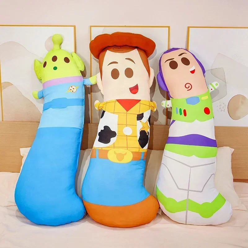 

Disney Toy Story Buzz Lightyear Woody Alien Cartoon Cute Creative Plush Doll Throw Pillow Decoration Kids Birthday Xmas Gifts