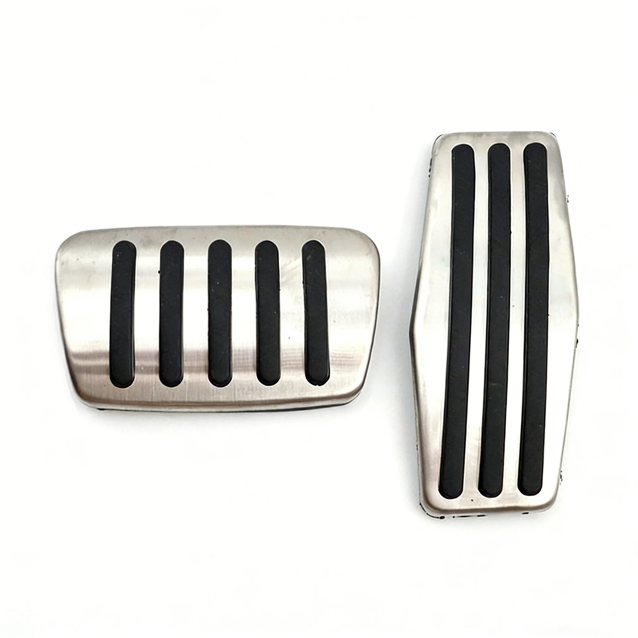 

Stainless Steel Pedal Covers for Cadillac XTS | Anti-Slip Accelerator & Brake Pedal Pads | No-Drill Replacement Set