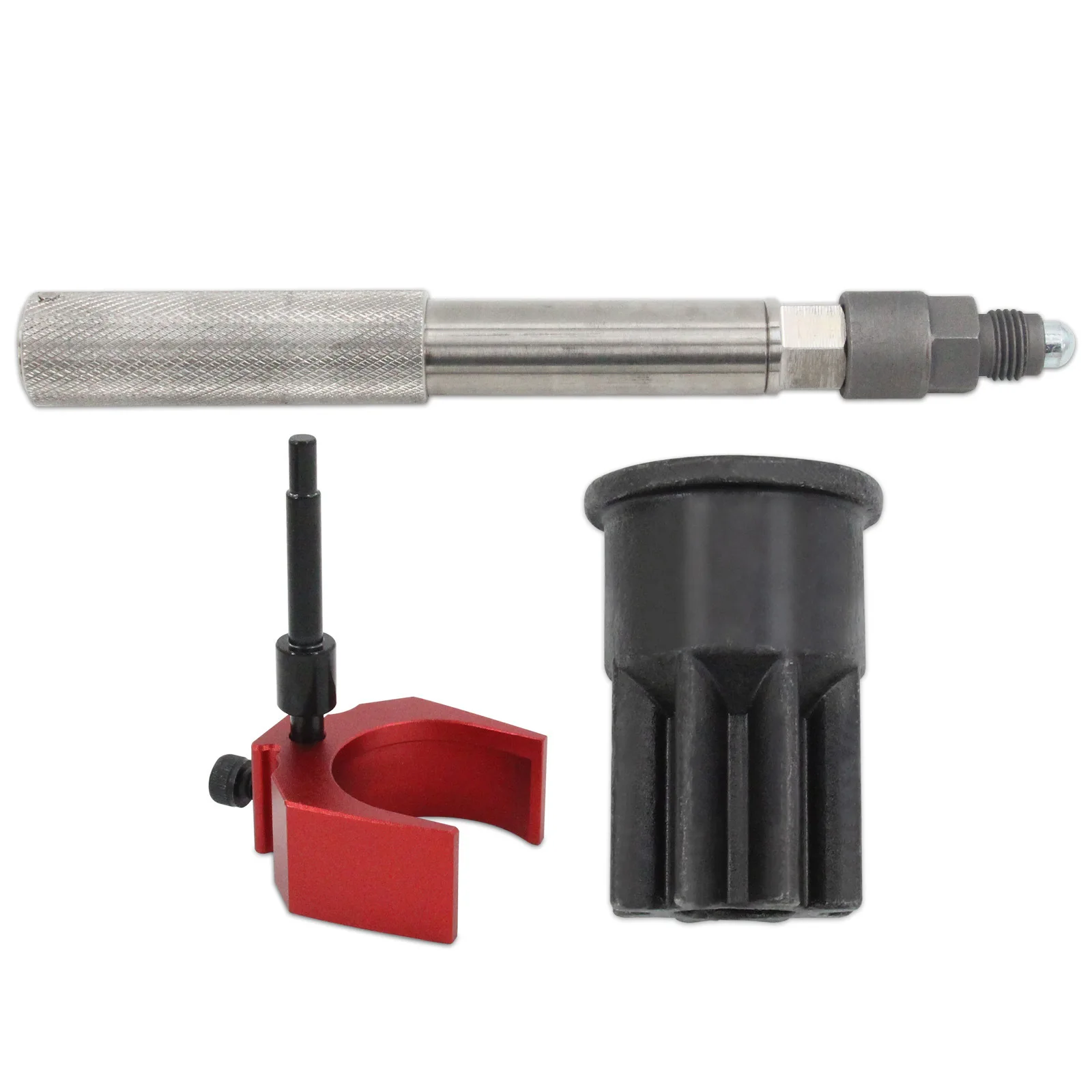 

J-42083 Automatic Timing Pin+9U-7227 Injector Height Gauge Tool+Engine Barring Socket for Caterpillar CAT 3406E C-15 C-16