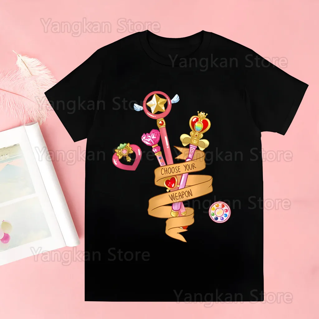 Doremi Magic Tops T Shirt Women Tshirt New Tshirt Graphic Tee Cute Women T-shirt Female Tee Shirt 90s Girls Tee Tshirt