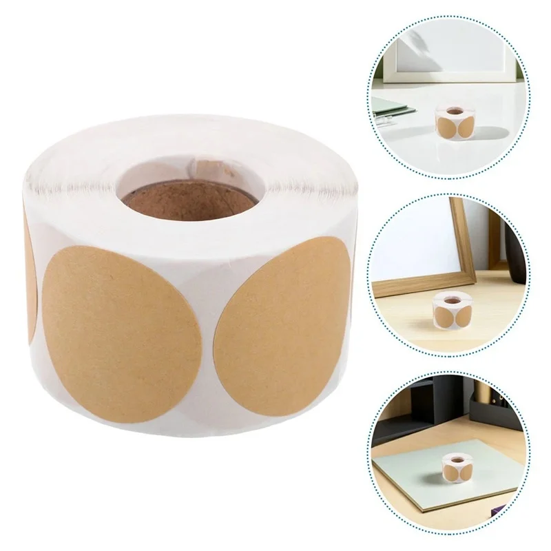 Round Self-Adhesive Stickers Labels Sticker DIY Handmade Paper Items Classification For Office Home Stationery Gift Seal Labels