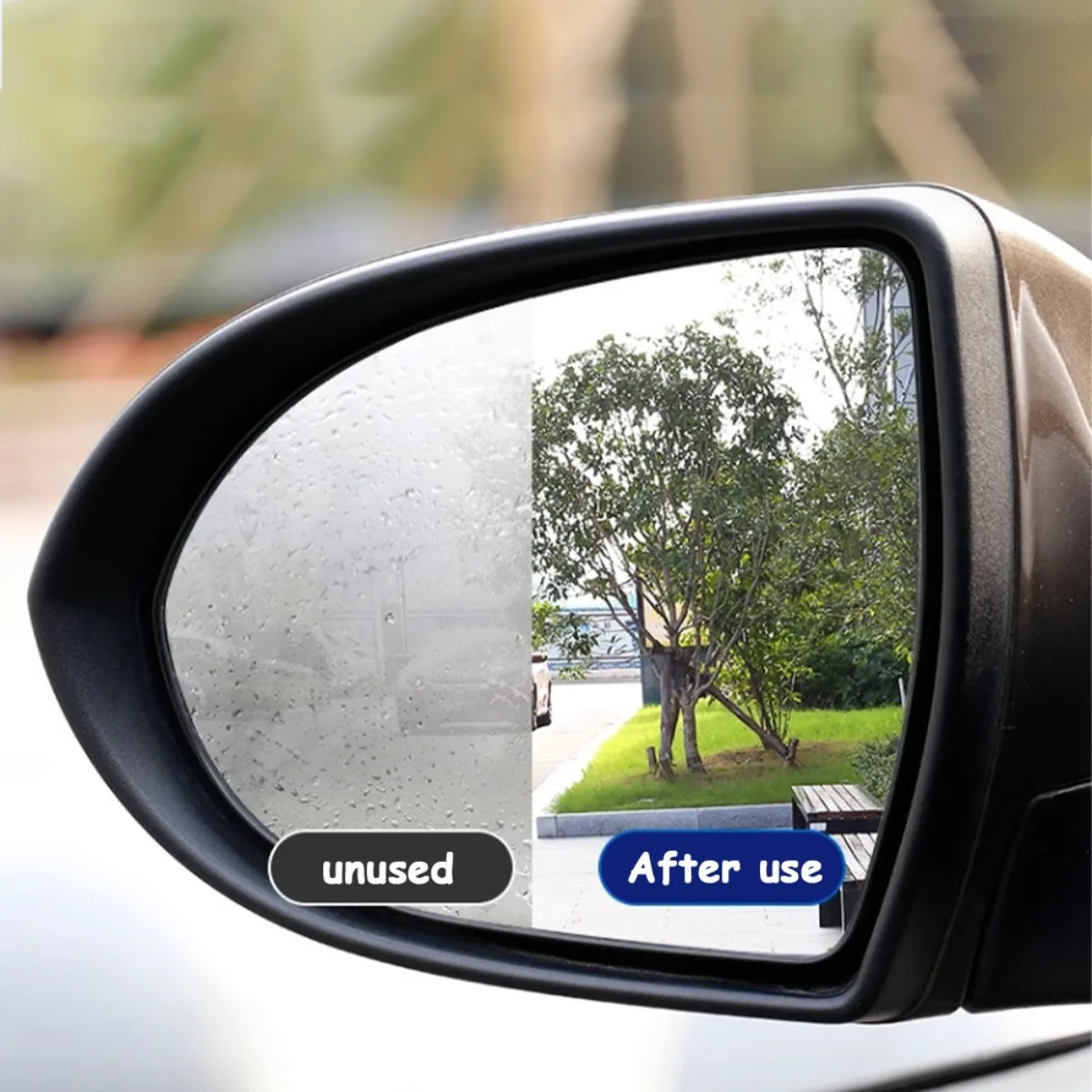 Super Water Repellent Mirror Coat 100ml Anti-Rain Spray for Car Side Mirrors & Rearview Cameras