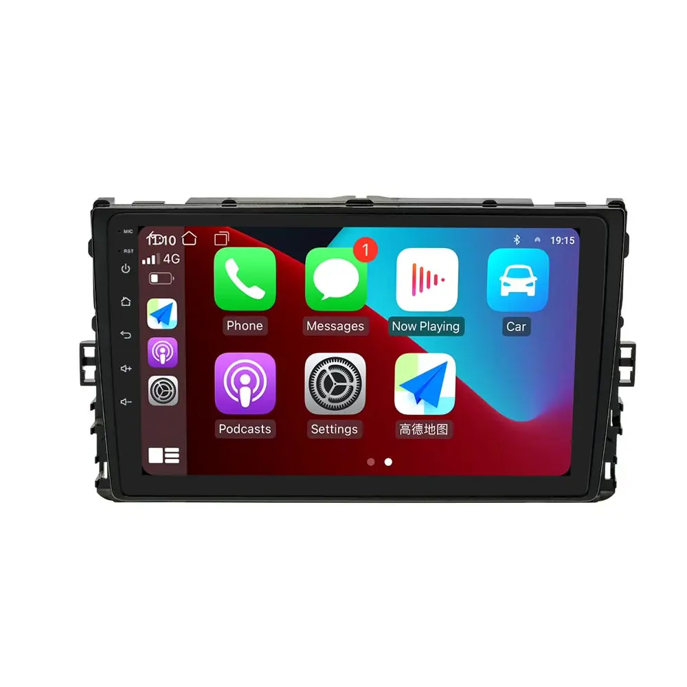 Android 9” car radio with carplay GPS Navigation for VW Multivan VI 6 Van SGF SGM SGN SHM SHN 2.0 TDI 2015/04-2020/12 3CN035869