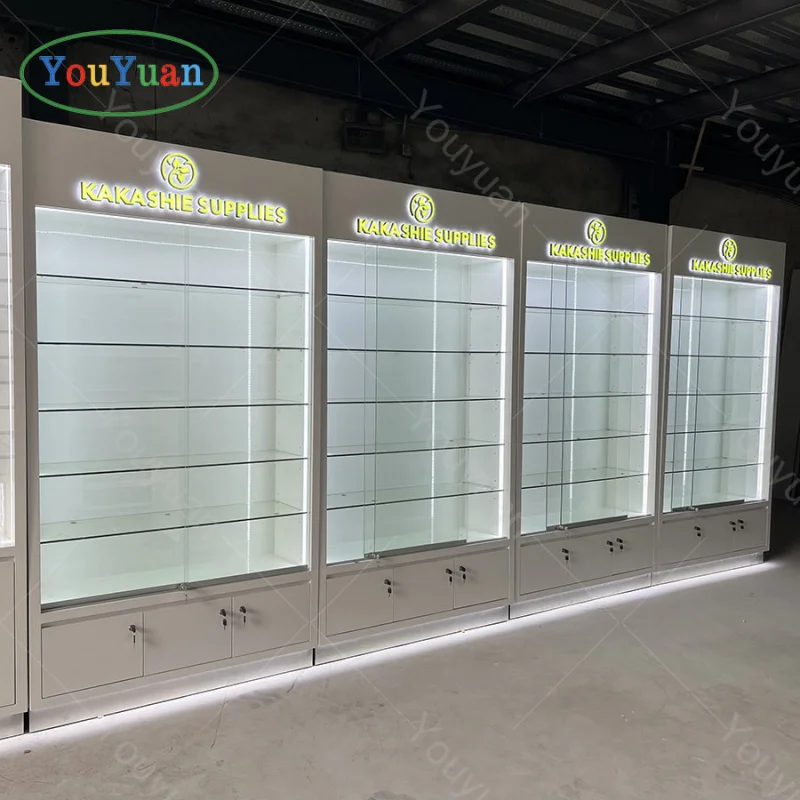 (customized)Fancy Store Showcase Beauty Supply Custom Display Show Cases Retail Shops And Pharmacy Shop