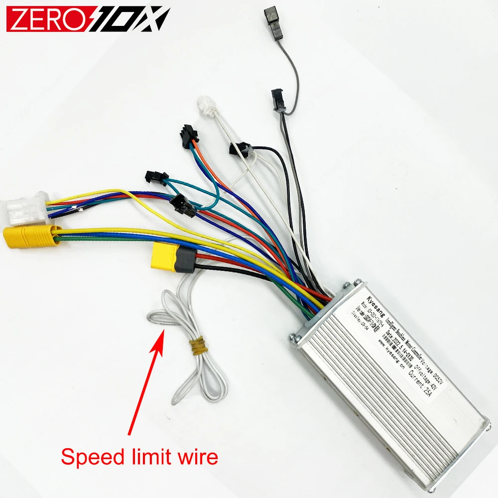 Original Null 10X Elektrische Roller 52V 25A Geschwindigkeit Grenze Controller für Null 10X 52V 18,2 Ah 52V 23Ah Elektrische Roller NULL Teil – Detail 5