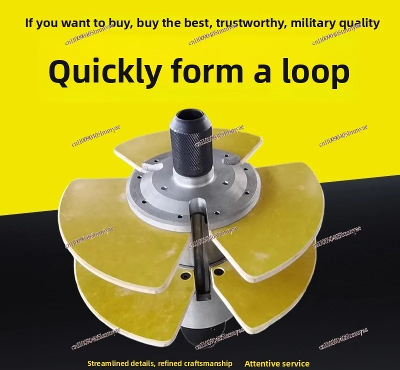 Circle forming machine punching head take-up machine quickly disassembles the electroplating cake tray