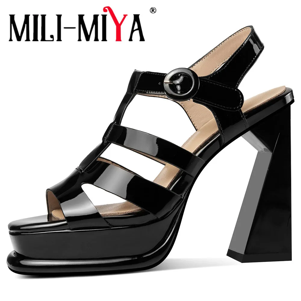 

Женская однотонная обувь в классическом стиле, телячья кожа, искусственная кожа, толстые каблуки, большой размер 34-40